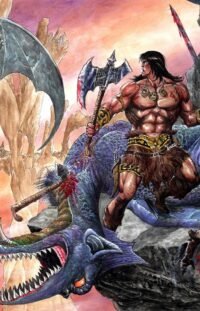 The Fury of the Dragon / Guoache Acrylic on Paper / 13"x 19"