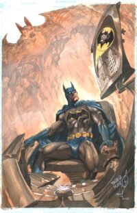 The truculent Joker / Color on paper / 11" x 17"