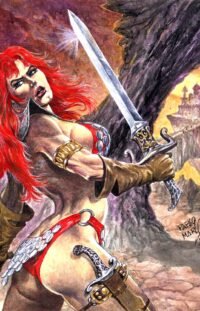 I am Ready to Recue Him / Color on canvas / 11" x 14"