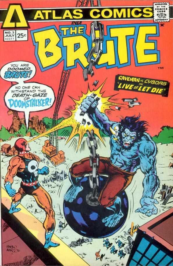 Bio #20B--Atlas Comics The Brute