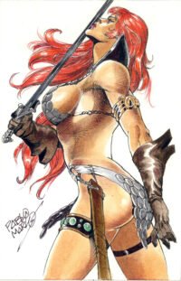 Adored Sword / Color / 5,5" x 8,5"