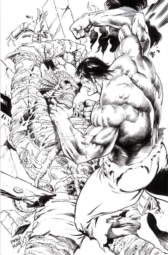 abomination-vs-hulk-pencil-11-x-17