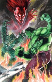 Colossus Fight / Color / 11" x 17"