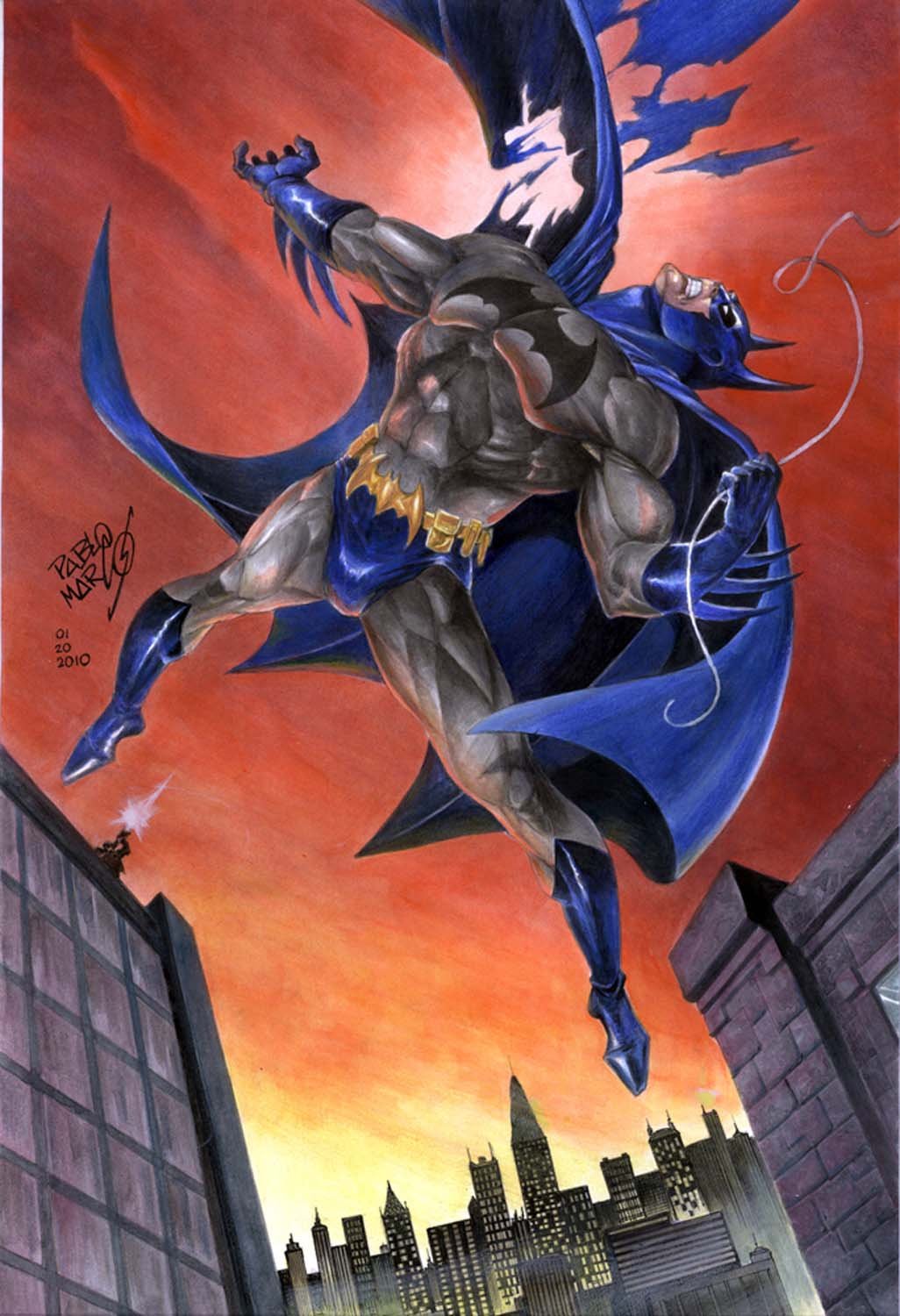Is Batman Dead? / Color / 11" x 17"